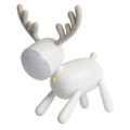 Miniatyrbillede 1 af 5: Jule Elg LED Bordlampe Silikone Natlampe, Hvid