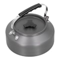 Miniatyrbilde 4 av 8: 1,6 L bærbar camping kaffekjele utendørs fiske fotturer grill vannkoker (svart håndtak)