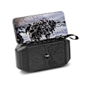Miniatyrbild 2 av 5: Bluetooth-högtalare, Portabla Trådlösa Högtalare Solcellsladdning, FM-radio Automatisk Stationssökning, Trådlös Stereoparning, Bluetooth 5.0 Högtalare, för H