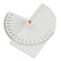 Miniatyrbild 7 av 8: Joint Goniometer Clear Scale Exakt mätning Fingrar Goniometer Tool Transparent