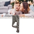 Pikkukuva 5 / 8: Vauvan sukkahousut, lämpimät, pehmeät, puuvillaiset, neulotut, söpöt kuviot, taaperoille, tytöille, leggingsit, harmaa, M, 15-24 kuukautta