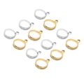 Miniatyrbild 6 av 8: 12 st Stickning Virkad Loop Ring Legering Justerbar Garn Guide Finger Hållare Virk Ring