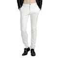 Pikkukuva 2 / 4: Slim Fit -miesten nahkahousut EU 30 valkoinen