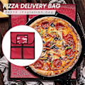 Pikkukuva 5 / 5: Eristetty pizzan ruoankuljetuslaukku, ammattimainen suuri pizzan kuljetuslaukku, kosteudenkestävä pizzalaatikko-B8