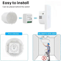Miniatyrbillede 2 af 5: Wifi DIY Lyskontakt Modul 2-vejs Kontrol Arbejde for Tuya Smart Life