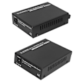 Miniatyrbild 6 av 8: XXS1F1G(A)/XXS1F1G(B) Fiber Transceiver Gigabit SingleMode SingleFiber Ethernet Media Converter DC 5V