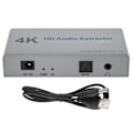 Pikkukuva 1 / 8: 4k HDMI Audio Extractor HighDefinition 1 pisteen 2 muuntimen USB portin tietokonetarvikkeet