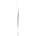 Miniatyrbillede 2 af 8: 100 STK 9,5 mm Sort A4 Størrelse 34 Tænder 3:1 Double Loop Tråde Binding Wire Kalender Bindejern