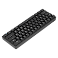 Miniatyrbilde 5 av 8: Trådløst tastatur 12 lyseffekter PBT 61 taster Stabil overføring Datakomponent Svart Ergonomisk