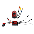 Miniatyrbilde 1 av 8: GTSKYTENRC RC-bil Børsteløs Motor ESC Børsteløs Elektronisk Fartskontrollersett for 1/14 Fjernstyrt Bil 4700KV
