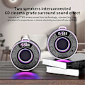 Miniatyrbild 4 av 5: Trådlös Bluetooth-högtalare svart