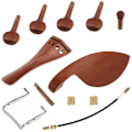Miniatyrbillede 5 af 5: 12 stk. 4/4 Violin Fiddle Stemmeskruer Endepin Halestykke Beslag Instrumentmager Værktøjssæt