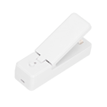 Miniatyrbillede 6 af 8: Forsegling Maskine USB Opladning Magnetisk Mini Pose Forsegling Maskine Bærbar Manuel Fødevare Sealer til HusholdningHvid