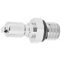 Miniatyrbilde 8 av 8: For BCD Power Inflator Adapter Forkrommet Messing Dykking Eksosventil Nippel Erstatning