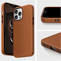 Pikkukuva 4 / 5: Tekonahkakotelo, yhteensopiva iPhone 13 Pro Max -kotelon 6,7 tuuman kanssa, Premium PU-nahkakotelo