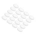 Miniatyrbillede 3 af 8: 20 STK Naturlige ægformede ovale cabochons 18x13mm smykker Craft Perle Making Supplies til jul Fødselsdage Gaver Sort Onyx