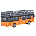 Miniatyrbillede 4 af 8: Fjernbetjening Bus Elektronisk 4 Kanaler Åbning Døre Acceleration Funktion RC Double Decker Bus QH204 9 Sightseeing Bus