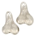 Miniatyrbilde 3 av 8: Støtfangerkuler Bull Nuts Sink Alloy Hengende Truck Balls Muttere for 1/10 Universal RC CarsSølv