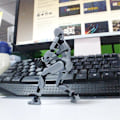 Miniatyrbilde 3 av 5: Multi-leddet bevegelig robot 3D-printet mannequin Toyslucky -E