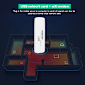 Miniatyrbillede 7 af 8: 4G LTE USB-netværksadapter Trådløst netværkskort Enhed Trådløs router Europæisk version