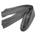 Miniatyrbild 6 av 8: Nyfödd bebis stretch wrap silke poserings wrap spädbarn fotorekvisita för 0-3 månader gammal bebis mörkgrå