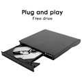Miniatyrbild 7 av 8: USB3.0 Extern brännbar optisk enhet DVD RW brännare borstad bärbar dator tillbehör för 8X / DVD ROM
