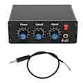 Miniatyrbillede 1 af 8: QRM Eliminator Box 3P X Fase 1,8-30 MHz HF Bånd PTT Kontrol Aluminiumlegering Justerbar Signal Canceller med Drejeknap