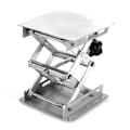 Miniatyrbillede 3 af 8: 100X100mm Lab Lift Løfteplatforme Stand Rack Saks Rustfrit stål