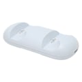 Miniatyrbild 6 av 8: Kontroll laddningsstation snabbladdning LED-indikator Multi Protection Dual laddningsdocka för PS5 Vit