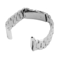 Miniatyrbillede 5 af 8: Metalurrem til Garmin Forerunner 965/955 Rustfrit stål Justerbar erstatningsarmbåndsurrem 22 mm Sølv