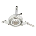 Miniatyrbild 5 av 8: RC helikopter Swashplate Set Aluminiumlegering Cross Plate för Fly Wing FW200 RC helikopter Silver