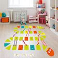Miniatyrbillede 2 af 5: Snake Game Floor Sticker til børneværelse eller børnehave vægdekoration