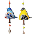 Pikkukuva 2 / 5: Lively Bird Chime -sarja, hartsi-tuulikellot, puutarhatuulikellot, A