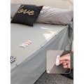 Miniatyrbilde 4 av 4: Tette ark klips - grå, 10 stk, 5,5*1,8 cm