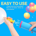 Miniatyrbillede 3 af 5: Oppustelig Ballonpumpe 2 STK Ballonluftpumpe, Manuel Pustemaskine til Bryllupper, Fødselsdagsfest og Jubilæum