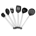 Miniatyrbillede 1 af 8: 6 stk. silikonespatelsæt, non-stick bage- og madlavningsredskaber, køkkenudstyr