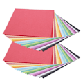 Pikkukuva 1 / 8: 2 sarjaa koristepaperia 25 väriä Albumin tausta taitto DIY-askartelu tarvikkeet 15 x 15cm