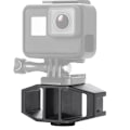 Pikkukuva 3 / 5: Ulanzi Vlogging jalustan kiinnike Double Cold Shoe Mount 1/4 tuuman kolmijalan kierre GoProlle