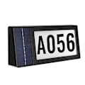 Miniatyrbild 1 av 5: Solardriven adresskylt, upplysta husnummer solcellsdriven