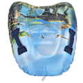Miniatyrbild 3 av 8: Bärbar uppblåsbar flytande bräda simbassäng strand bodyboard för barn vuxna dinosauriemönster
