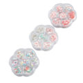 Miniatyrbillede 8 af 8: 3 æske jule neglekunst pailletter Søde udsøgte DIY 3D Snowflake Polymer Clay Nail Art Skiver Udsmykning