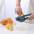 Miniatyrbillede 4 af 4: Manuel Citronpresser med Langt Håndtag i Metal til Effektiv Udtrækning af Citrussaft
