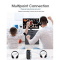 Miniatyrbillede 2 af 5: 2-i-1 Bluetooth-modtager og -sender Bærbar trådløs Bluetooth