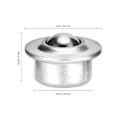 Miniatyrbillede 3 af 5: Universal Base Metal Transfer Bearing Units med 10 rustfrie stål kuglelejer