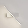 Miniatyrbillede 5 af 8: Soveværelse roterende væglampe jern skal høj temperatur bagning overflade anti-korrosion seng lampe til hjemmet hvidt lys hvid