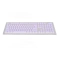 Miniatyrbild 7 av 8: PBT Keycaps High Low Layout Double Layer 2 Färg 108 tangenter Mekaniska tangentbord för 61 87 104 108 tangenter Tangentbord Lila