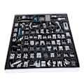 Miniatyrbild 5 av 8: 82st Symaskin set Multifunktionsspecifikationer Tillbehör för hemmet