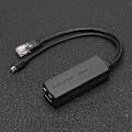 Miniatyrbilde 5 av 8: Ethernet DC48V til DC5V Power POE Splitter Adapter Injektormodul USB-kontakt