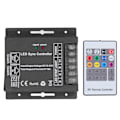 Miniatyrbillede 1 af 8: RGB-dæmpningscontroller LED-dæmpningsmodul 24-tasters fjernbetjening til LED-striplys DC 12V-24V