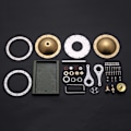 Miniatyrbillede 5 af 5: UFO Suspension Dampmaskine Model Kit Metal Uddannelseslegetøj-